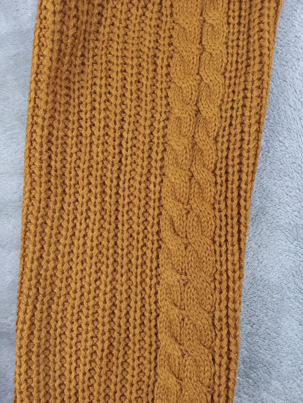 Olive & Oak Womens Petite Long Button-Front Knit Cardigan in Mustard Size PS - Picture 9 of 14